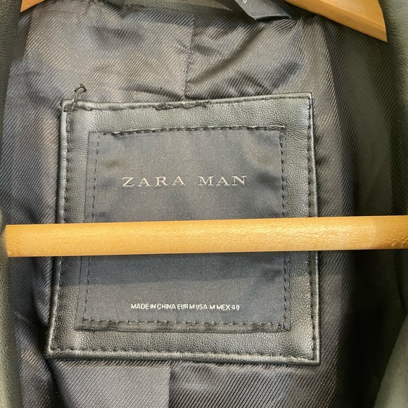 Zara leather jacket - Picture 2 of 3